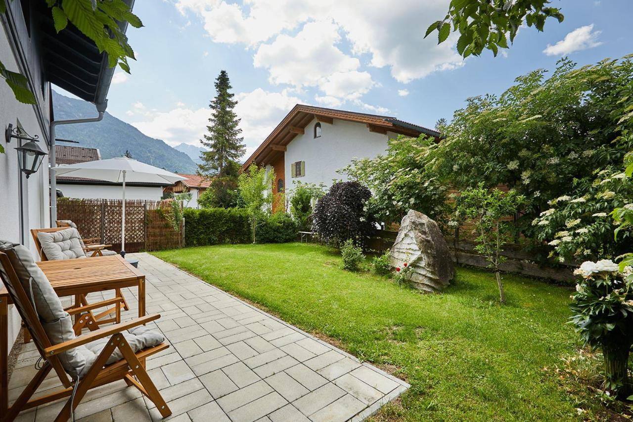 Ferienwohnung Zum Steingarten Krün Eksteriør billede